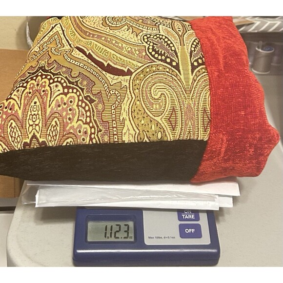 Julia Kim Womens Large Artsy Block Patchwork Rayon Jacket - Picture 13 of 13